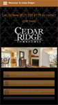 Mobile Screenshot of livecedarridge.com